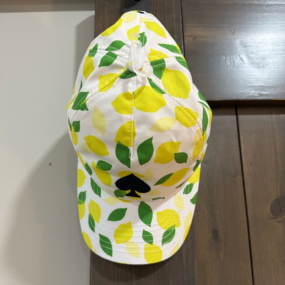 🍋🍋🍋 NWT Kate Spade LEMON Toss Baseball Hat Cap